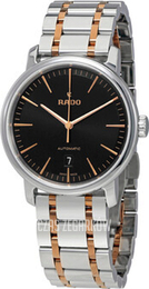 Rado Diamaster Czarny/Stal w odcieniu złota Ø40 mm R14077163