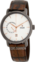 Rado Diamaster Srebrny/Skóra Ø43 mm R14140026