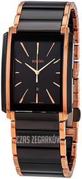Rado Integral Czarny/Stal w kolorze różowego złota R20227162
