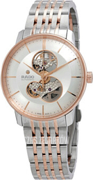 Rado Coupole Srebrny/Stal w kolorze różowego złota Ø41 mm R22894023
