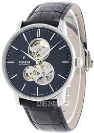 Rado Coupole Czarny/Skóra Ø41 mm R22894155