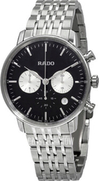 Rado Coupole Czarny/Stal Ø42 mm R22910153