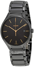 Rado True Czarny/Czeramiczna Ø40 mm R27238162