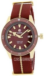 Rado Captain Cook Czerwony/Tkanina Ø42 mm R32504407