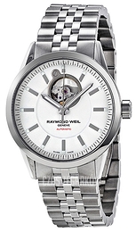 Raymond Weil Freelancer Biały/Stal Ø42 mm 2710-ST-30001
