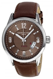 Raymond Weil Freelancer Brązowy/Skóra Ø42 mm 2730-STC-05707