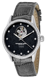 Raymond Weil Raymond Freelancer Czarny/Skóra Ø38 mm 2750-SLS-20081