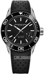 Raymond Weil Freelancer Czarny/Guma Ø42.5 mm 2760-SR1-20001