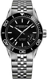 Raymond Weil Freelancer Czarny/Stal Ø42.5 mm 2760-ST1-20001