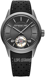 Raymond Weil Freelancer Czarny/Guma Ø42 mm 2780-TIR-60001