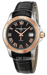 Raymond Weil Parsifal Czarny/Skóra Ø39 mm 2970-SC5-00208