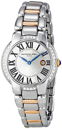 Raymond Weil Jasmine Srebrny/Stal w kolorze różowego złota Ø29 mm 5229-S5S-00659