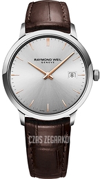Raymond Weil Toccata Srebrny/Skóra Ø39 mm 5485-SL5-65001