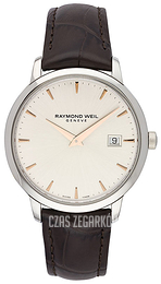 Raymond Weil Toccata Srebrny/Skóra Ø39 mm 5488-SL5-65001