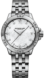 Raymond Weil Tango Biały/Stal Ø30 mm 5960-ST-00995