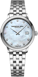 Raymond Weil Toccata Biały/Stal Ø29 mm 5985-ST-97081