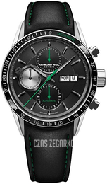 Raymond Weil Freelancer Czarny/Skóra Ø42 mm 7731-SC1-20321