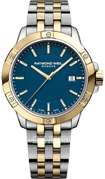 Raymond Weil Tango Niebieski/Stal Ø41 mm 8160-STP-50041