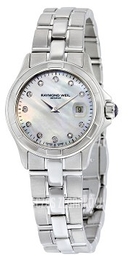 Raymond Weil Parsifal Biały/Stal Ø28 mm 9460-ST-97081