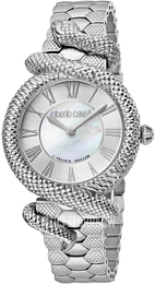 Roberto Cavalli by Franck Muller Rc-110 Biały/Stal Ø33 mm RV1L029M0051