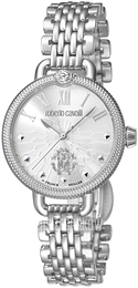 Roberto Cavalli by Franck Muller Dress Srebrny/Stal Ø30 mm RV1L064M0011