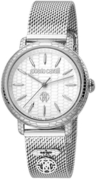 Roberto Cavalli by Franck Muller Aion Time Srebrny/Stal Ø30 mm RV1L098M0066