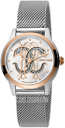 Roberto Cavalli by Franck Muller Franck Muller Srebrny/Stal Ø32 mm RV1L117M0131