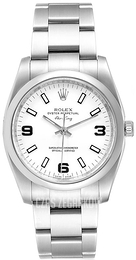 Rolex Air-King Biały/Stal Ø34 mm 114200/3