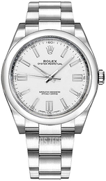 Rolex Oyster Perpetual 36 Biały/Stal Ø36 mm 116000-0012