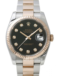 Rolex Datejust 36 Czarny/Stal Ø36 mm 116231-0071