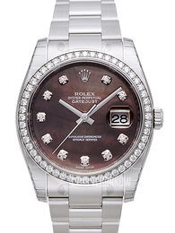 Rolex Datejust 36 Czarny/Stal Ø36 mm 116244-0019