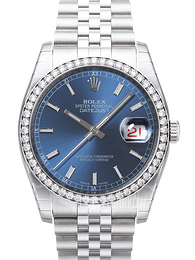 Rolex Datejust 36 Niebieski/Stal Ø36 mm 116244-0063