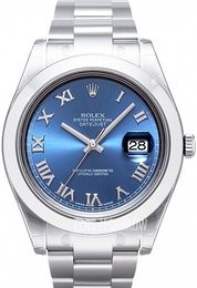 Rolex Datejust II Niebieski/Stal Ø41 mm 116300/10