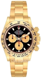 Rolex Cosmograph Daytona Czarny/18 karatowe żółte złoto Ø40 mm 116508-0009