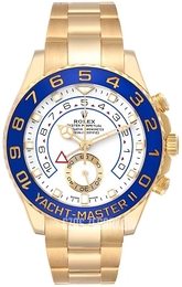 Rolex Yacht-Master Biały/18 karatowe żółte złoto Ø44 mm 116688-0002