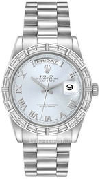 Rolex Day-Date Srebrny/Platyna Ø36 mm 118366