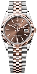 Rolex Datejust 36 Brązowy/Stal Ø36 mm 126231-0043