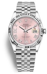 Rolex Datejust 36 Różowy/Stal Ø36 mm 126234-0031
