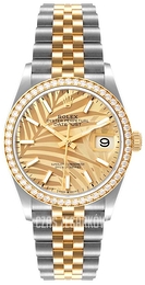 Rolex Datejust 36 Żółte złoto/18 karatowe żółte złoto Ø36 mm 126283RBR-0023