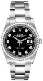 Rolex Datejust 36 Czarny/Stal Ø36 mm 126284RBR-0020