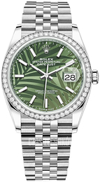 Rolex Datejust 36 Zielony/Stal Ø36 mm 126284RBR-0039