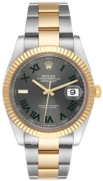 Rolex Datejust 41 Szary/18 karatowe żółte złoto Ø41 mm 126333-0019