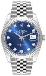 Rolex Datejust 41 Niebieski/Stal Ø41 mm 126334-0016