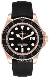 Rolex Yacht-Master 40 Czarny/Guma Ø40 mm 126655-0002