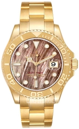 Rolex Yacht-Master Czarny/18 karatowe żółte złoto Ø40 mm 16628B