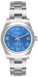 Rolex Oyster Perpetual 31 Niebieski/Stal Ø31 mm 177200-0015