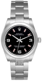 Rolex Perpetual Midsize 31 Czarny/Stal Ø31 mm 177200/23