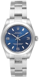 Rolex Perpetual Midsize 31 Niebieski/Stal Ø31 mm 177200/24