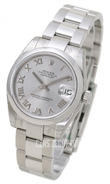 Rolex Datejust Midsize Srebrny/Stal Ø31 mm 178240-0006