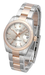 Rolex Datejust 31 Srebrny/Stal Ø31 mm 178271-0035
